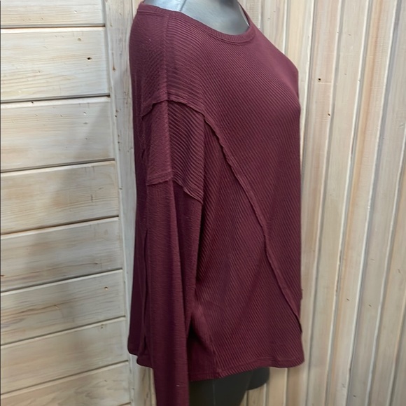 Knox Rose Purple Oversized Long Sleeve - Picture 3 of 4